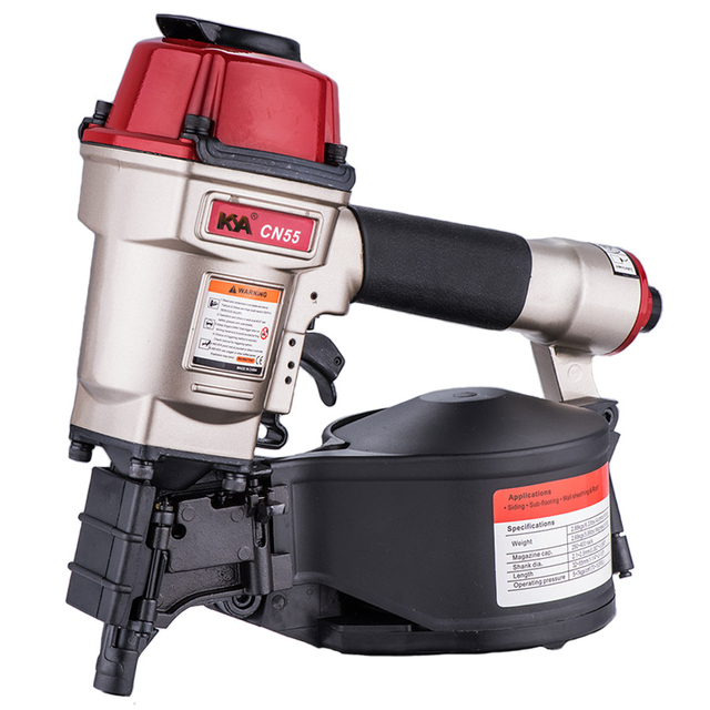 CN55 Pneumic Coil Kuyimba Nailer