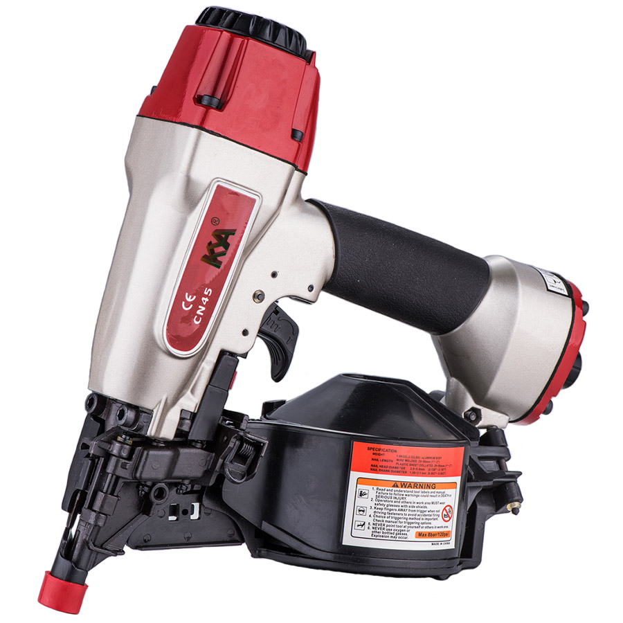 CN45 Pneumatic Coil Siding Nailer KYA Fasteners