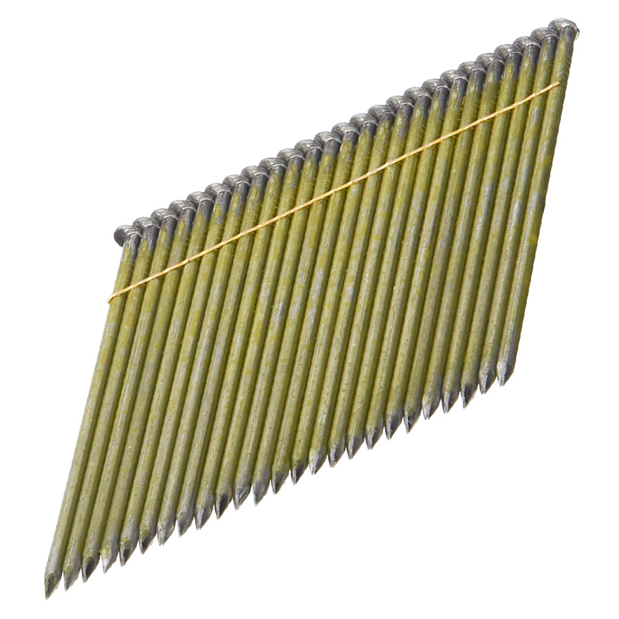 28 Degree 3-1/2 Inch x 0.131 Inch Wire Weld Framing Nails