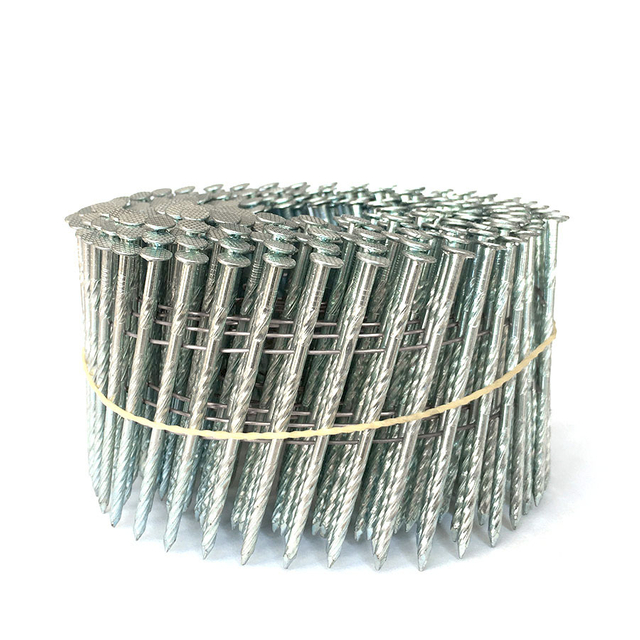 Tairní coil 2-1/2 orlach galbhánaithe 15 céim