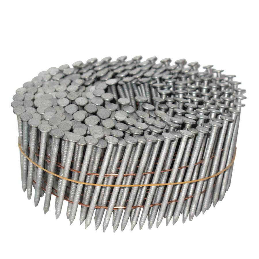 15 Degree Hot Dipped Galvanized Coil Nails