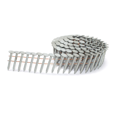1 in. X 0,120 in. Chiodi per copertura a spirale zincato calda