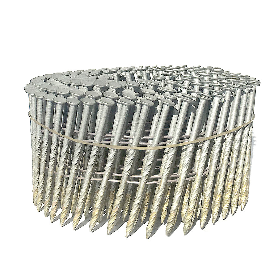 Hot Dipped Galvanized Coil Nails 15 Degree