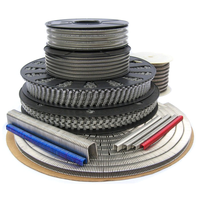 Clips de salchicha de aluminio en forma de U .