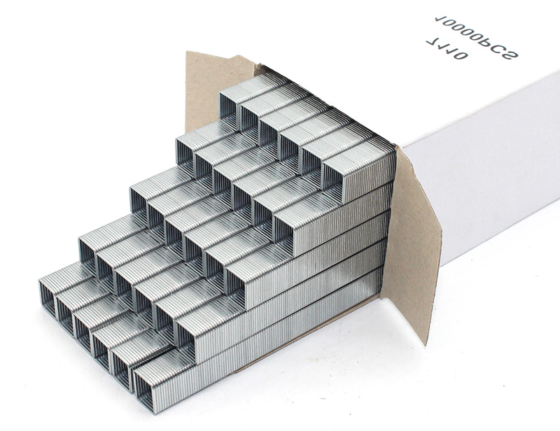 22 Gauge 3/8 ນິ້ວ Crown 71 Series Fine Wire Staples