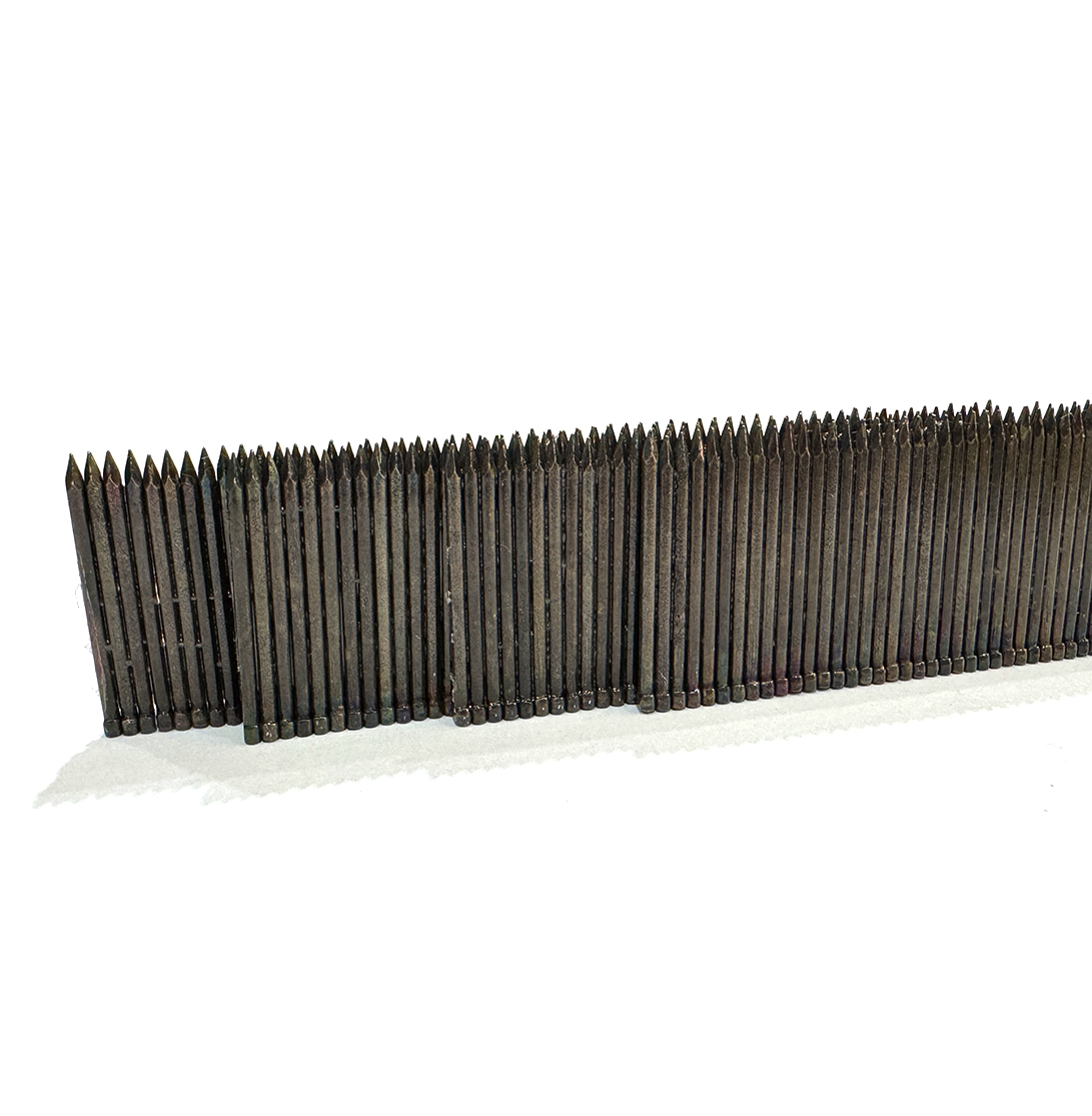 15 gauge galvaniserade Fst32 h&aring;rdst&aring;l betongfinish spikar