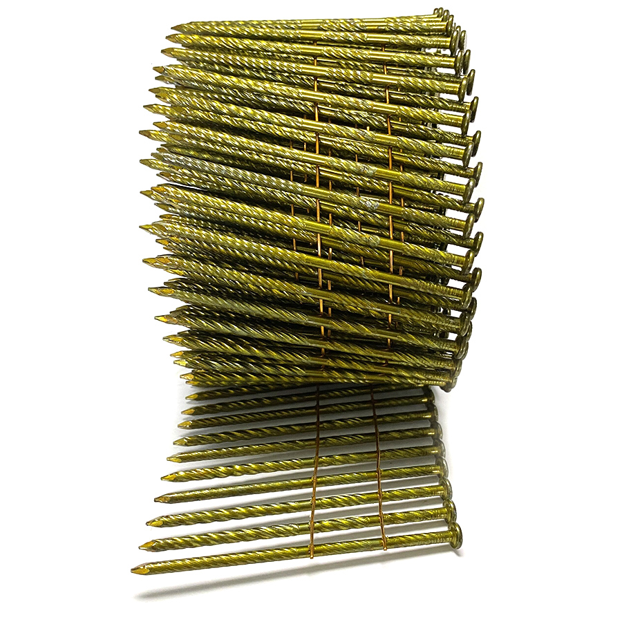 15 graden heldere schroefschachtdraad Coilnagels 3,05x75mm