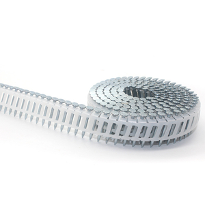 15 Grad verzinkte Kunststoffbeton-Stahln&auml;gel 2,6 x 25 mm 