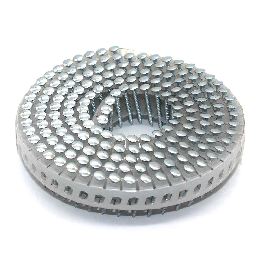 Tergalvani Elektro Plastik 15 Darjah Paku gegelung 1.8x20mm 