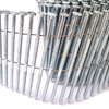 15 Degree Electro Galvanized Ring Shank Coil Nails 3-1/2 Inch X 0.122 Inch