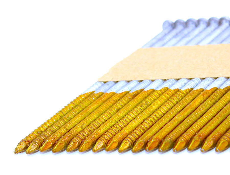 34 Degree 3 Inch Paper Collated Framing Nails KYA Fasteners