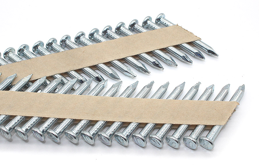 34 Degree Stainless Steel Paper Collated Joist Hanger Nails KYA FASTENERS