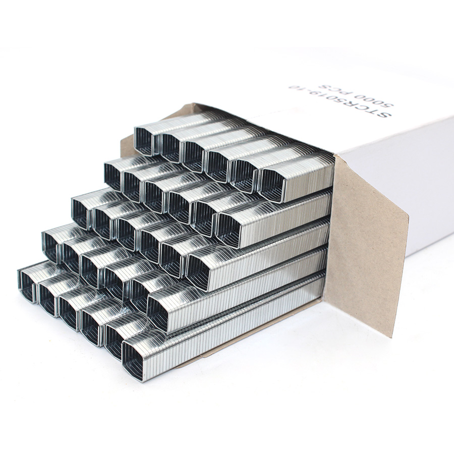 20 Gauge STCR5019 Galvanized Upholstery Staples