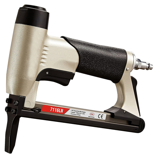 PNEUMATIC 22 GAUGE 3/8 În coroană tapițerie Stapler 7116ln
