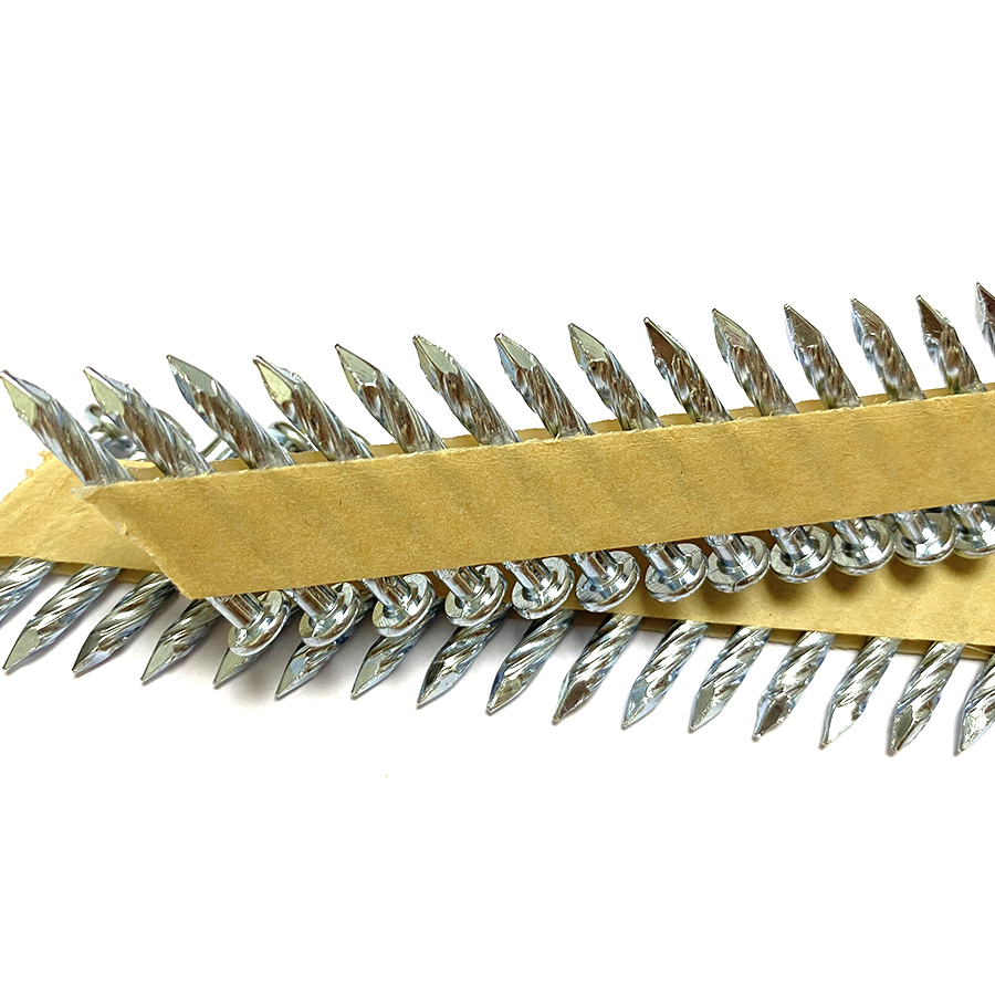 3,4x35 mm 12um elektrisk galvaniserat papper sorterad bj&auml;lkespik