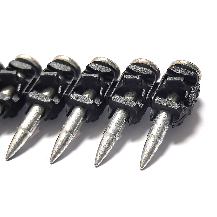 میخ های بتنی 12 گیج 1 اینچ X .12 اینچ B4 روکش شده