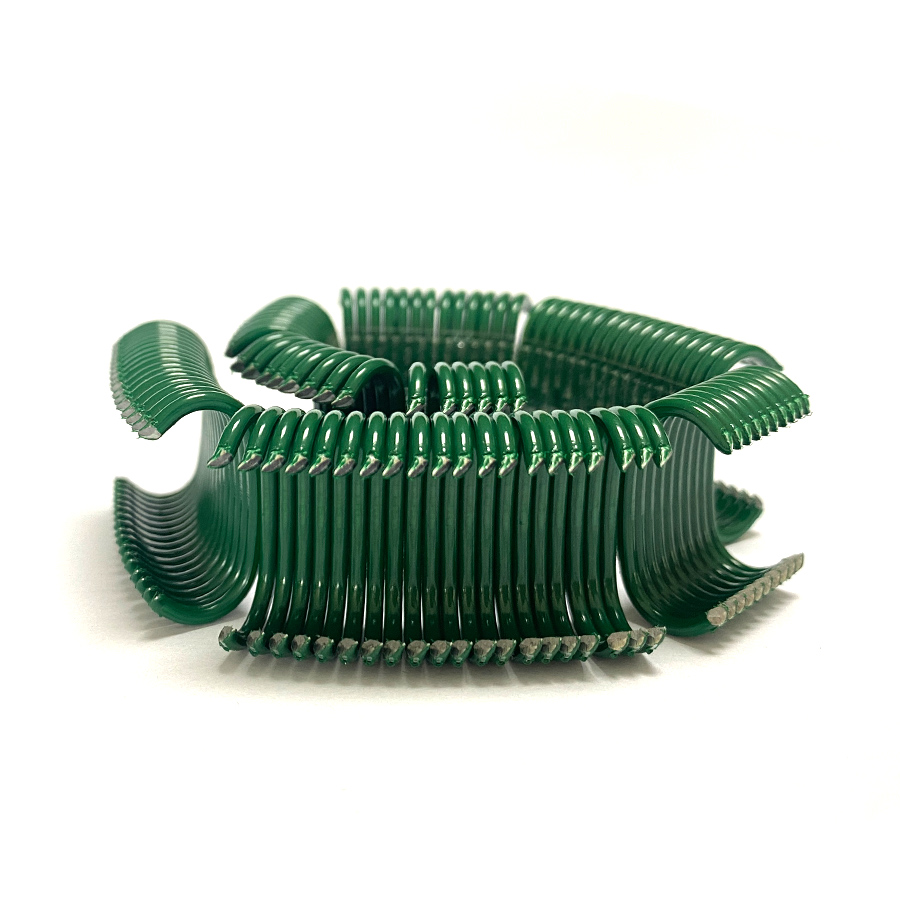 حلقه هاگ روکش دار 15GA 15G100 3/4 اینچی با کامپیوتر