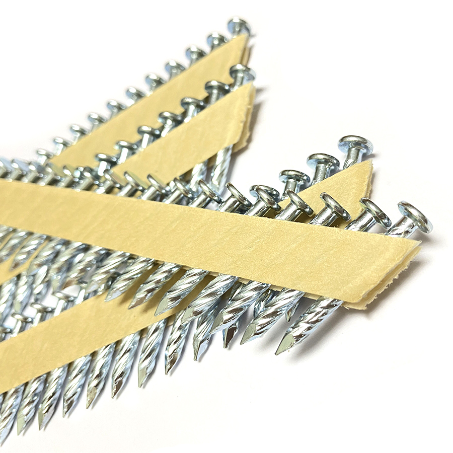 3,4x35 mm 12um elektrisk galvaniserat papper sorterad bj&auml;lkespik