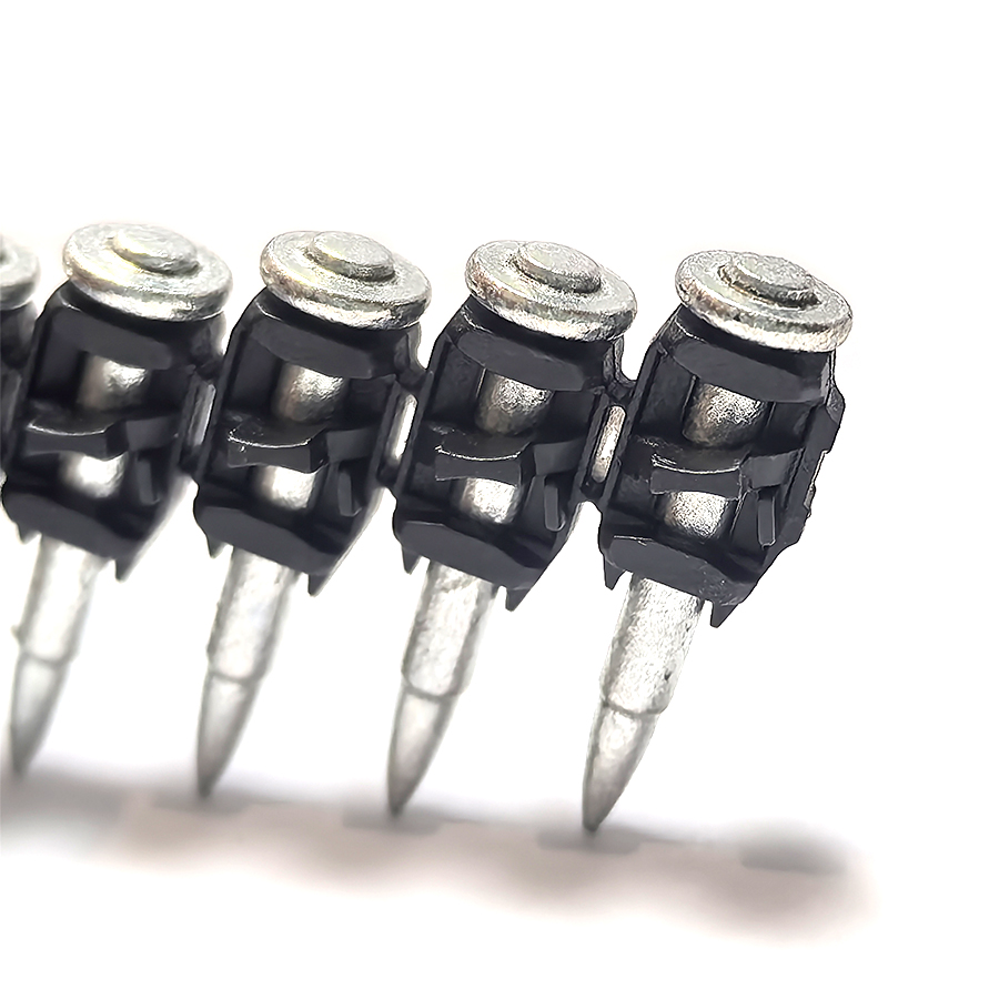 میخ های بتنی 12 گیج 1 اینچ X .12 اینچ B4 روکش شده