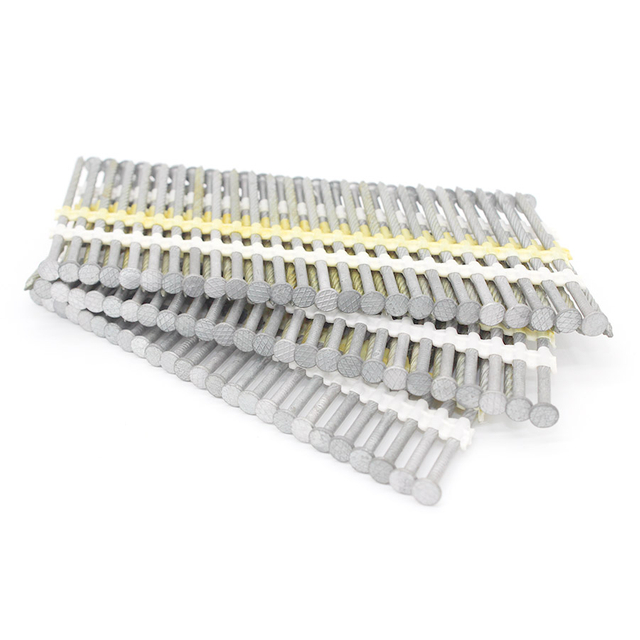 21 องศา 2-1/2 นิ้ว X 0.113 HDG Screw Shank Plant Plastic Strip Strip