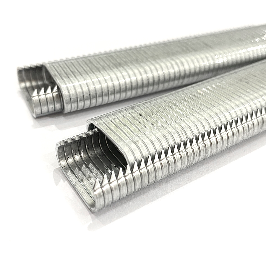 16GA SR8 galvaniseret polstring Hog Ringe