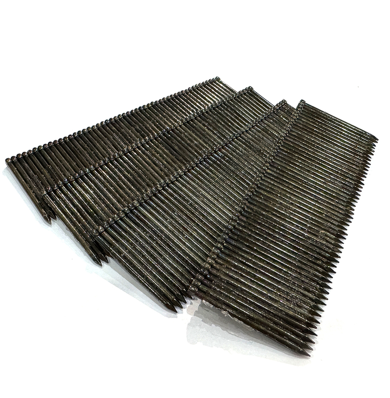 15 gauge galvaniserade Fst32 h&aring;rdst&aring;l betongfinish spikar