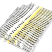 21 度 3 インチ x 0.113 HDG ねじシャンク プラスチック照合フレーム釘