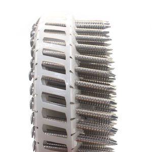 15 grade vlekvrye staal plastiekspoelspykers Ringskaaf 2.5x40mm 