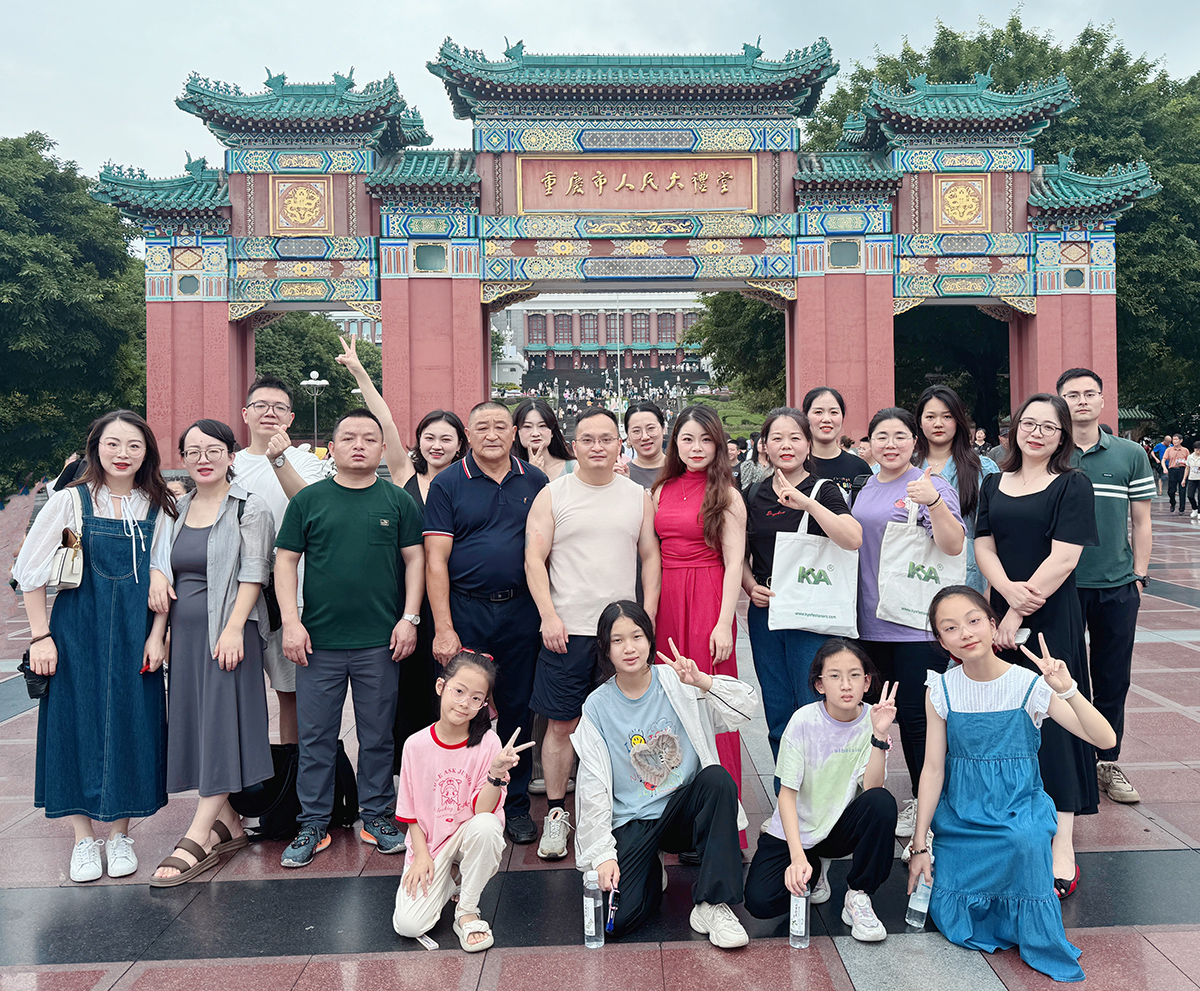 Viagem da equipe KYA a Chongqing em 2024 realizada com sucesso