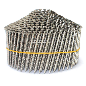 15 Degree Stainless Steel Screw Shank Coil Nails 1-1/4 In. X 0.090 In.