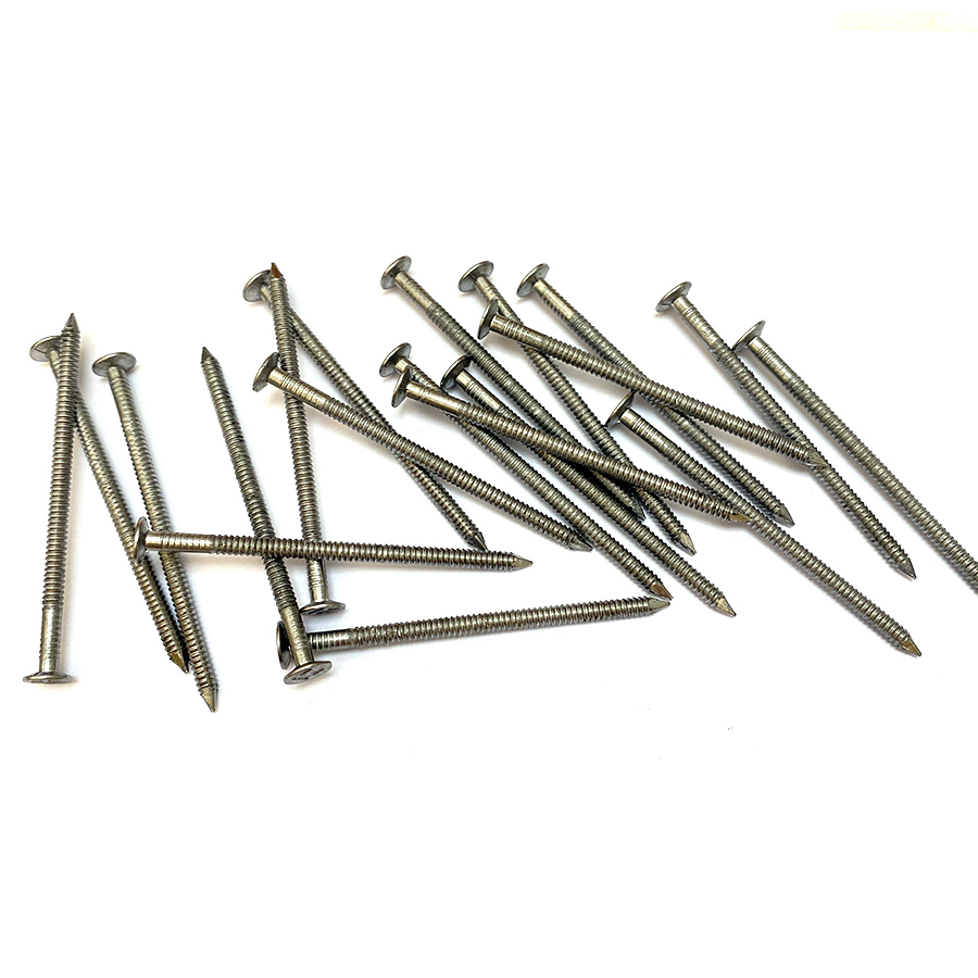 Gewone spykers 3,4 x 70 mm ringskaft