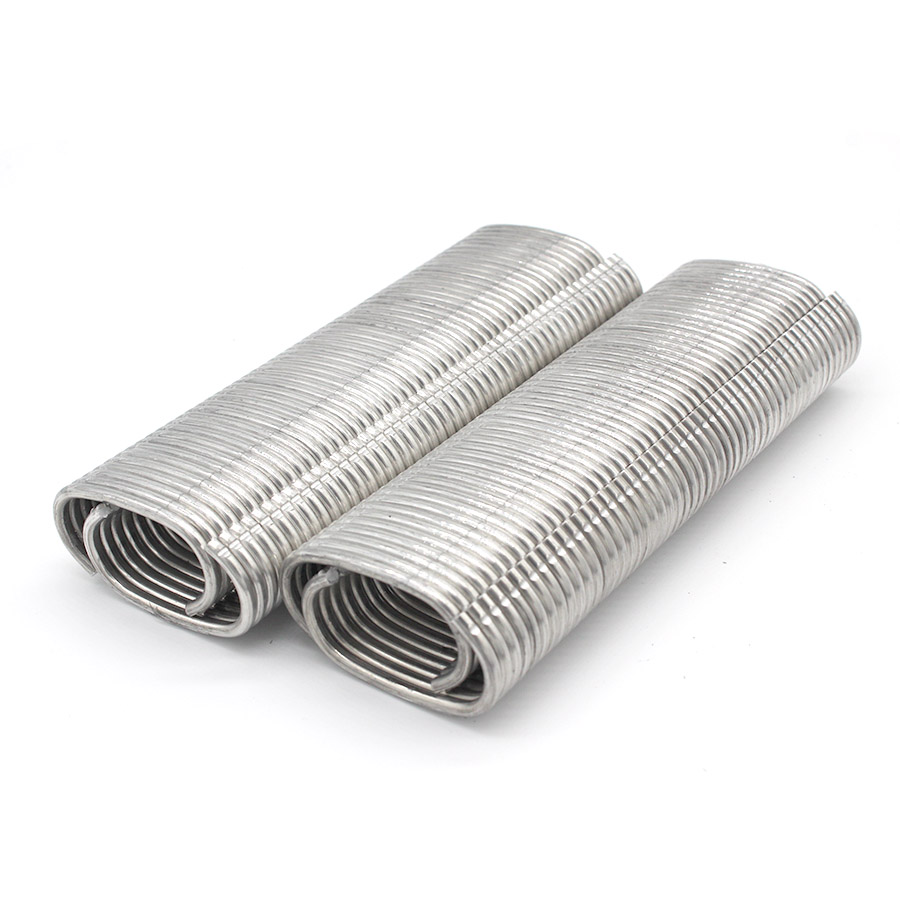 Anneaux de porc en aluminium couronne 11GA C45 1-1/2