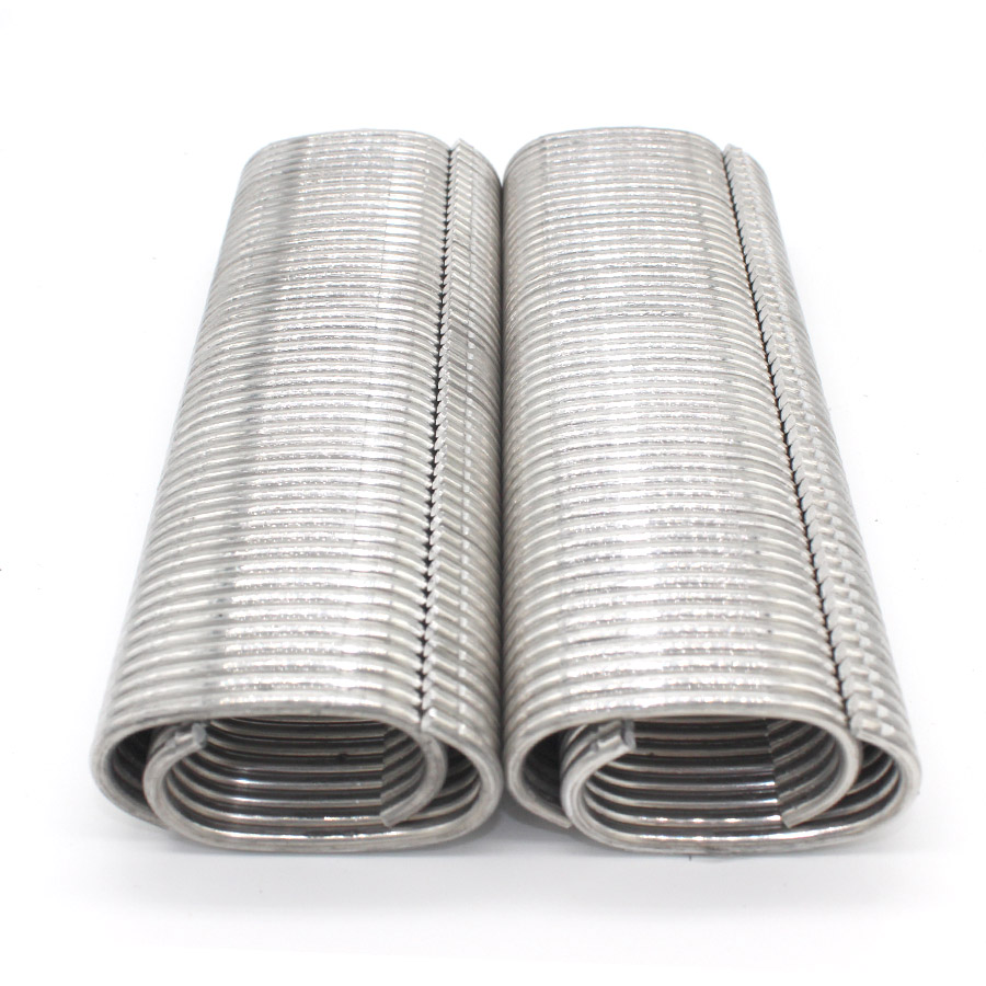 Anneaux de porc en aluminium couronne 11GA C45 1-1/2