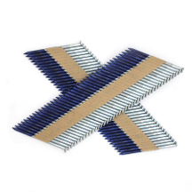 34 度電気電流を通されたリング シャンクは頭のフレーミング釘 2.87 X 60mm を切り取られました