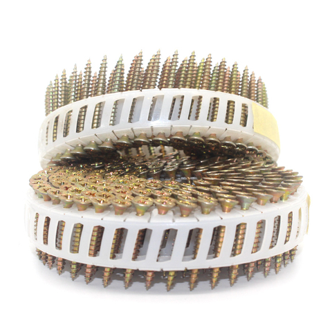 15 astetta galvanoitu muovilevy kelan kynsiruuvi 3,5x30 mm