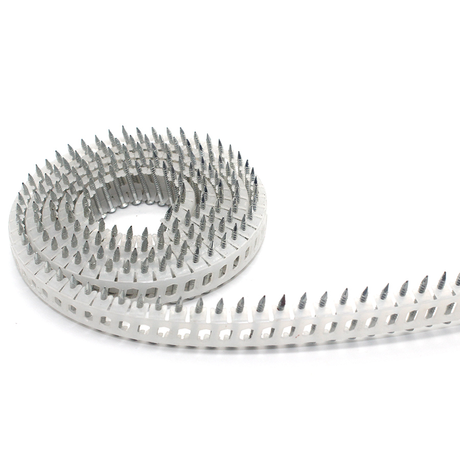 Tấm nhựa mạ kẽm 15 độ Đinh cuộn Ch&acirc;n v&ograve;ng 1,80x19mm 