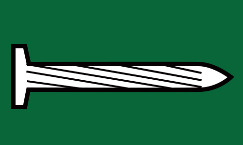 Radełkowany trzonek
