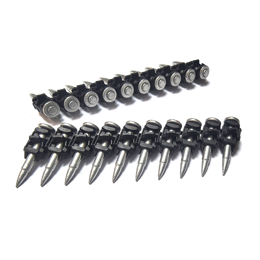 میخ های بتنی 12 گیج 1 اینچ X .12 اینچ B4 روکش شده