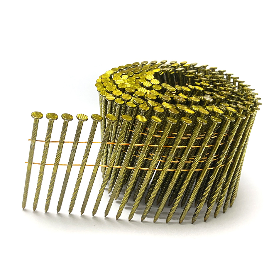 15 graden heldere schroefschachtdraad Coilnagels 3,05x75mm