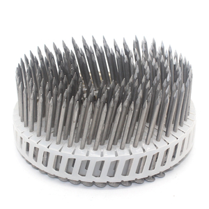 15 grade aluminium plastiek spoel spykers gladde skag 2.4x50mm 