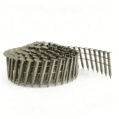 1-1/4 orlach x 0.120 in. Tairn&iacute; D&iacute;n Coil Cruach Dhosm&aacute;lta